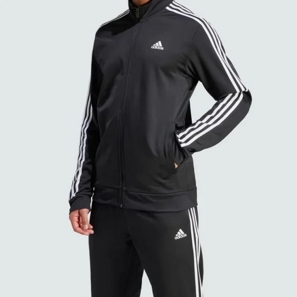 Adidas Mens 3xtl Black Track Jacket New With Tags - Picture 2 of 4